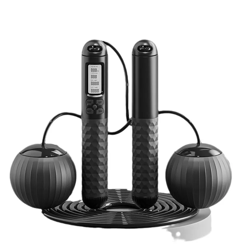 Smart Electronic Counting          Rope With Wireless Big Ball, Used For Weight Loss And Fitness