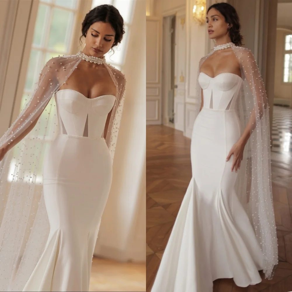 

Индивидуальные платья русалки из джерси для встречи выпускников Элегантные вечерние платья без бретелек без рукавов Высококачественные платья для особых случаев