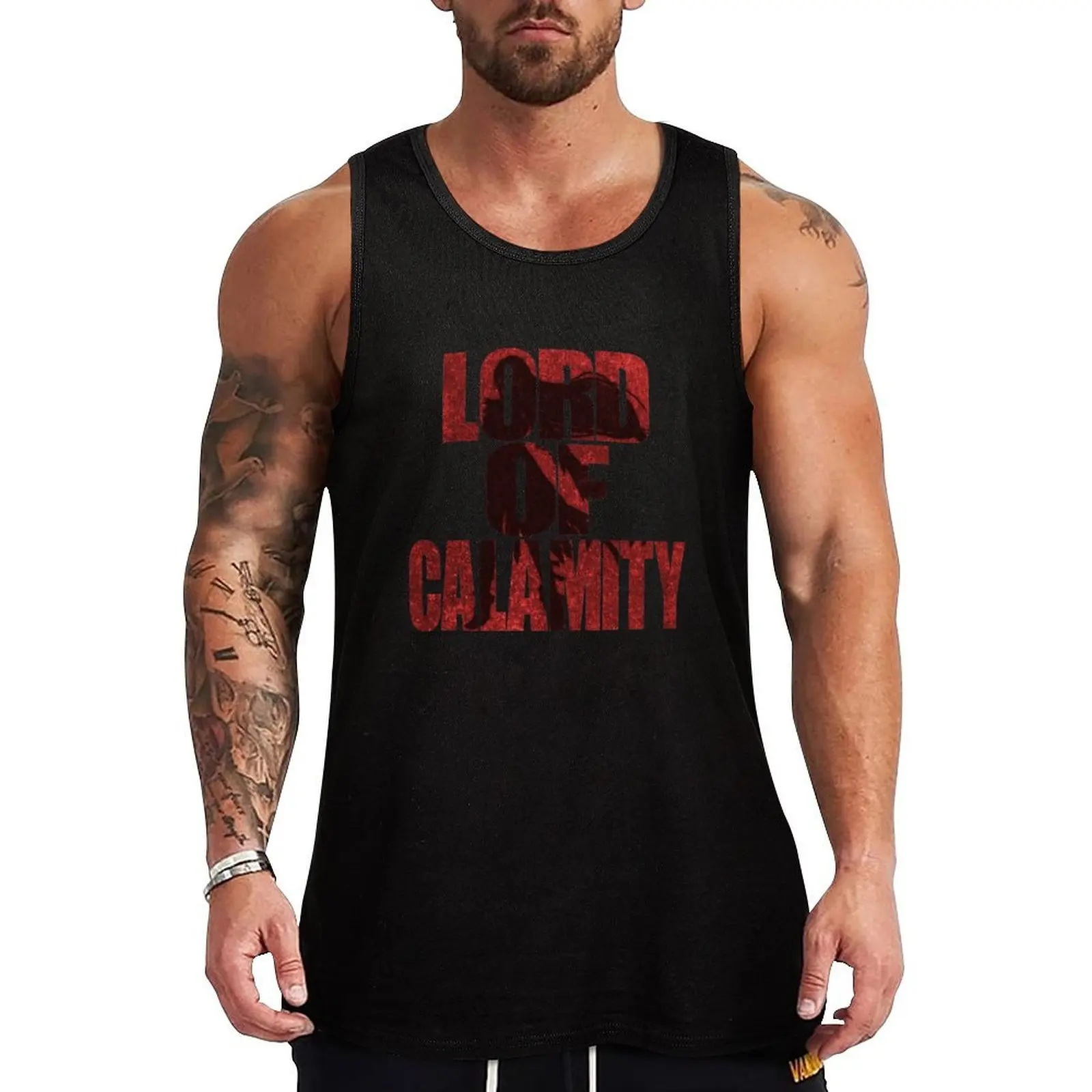 Lord of Calamity Tank Top Basic Sleeveless T Shirt Soft Cotton Casual Tank Top