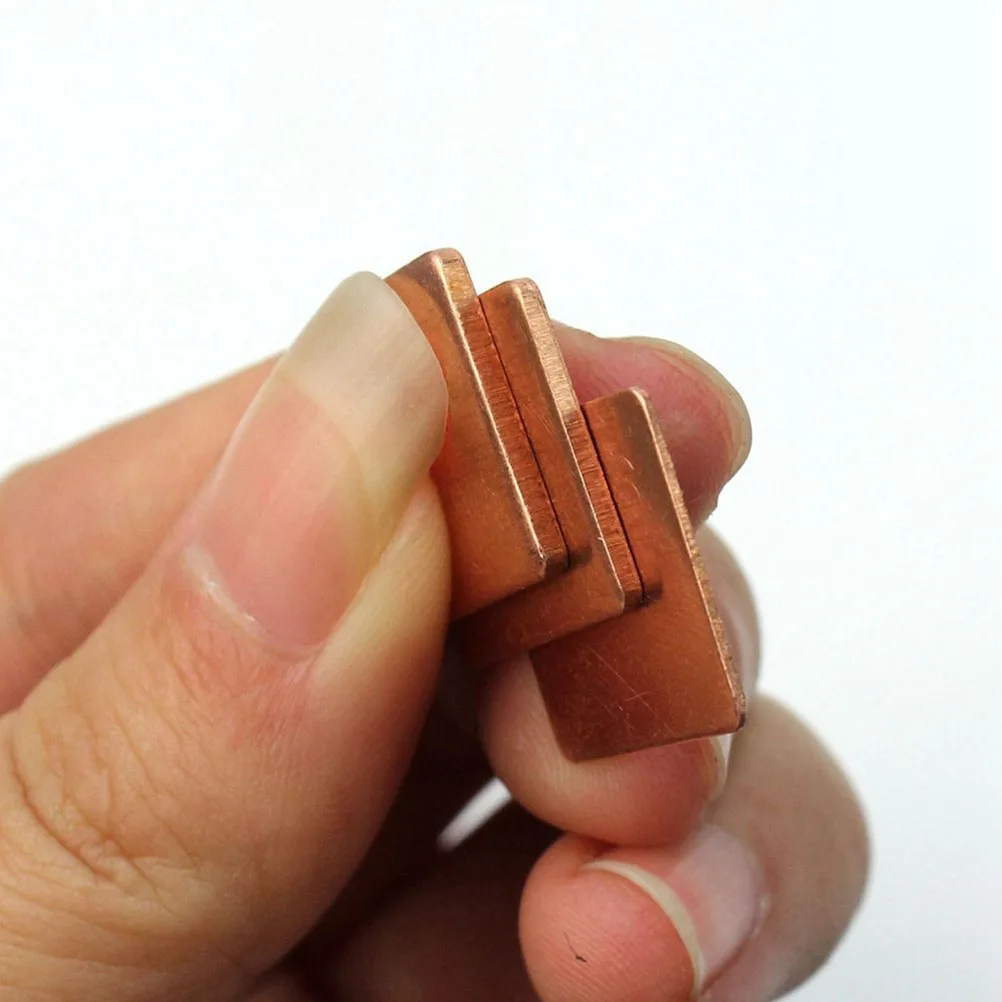 

30pcs High Purity Copper Cooling Pads For Laptop Gpu Cpu Thermal Conductivity 401W/ Replacement Efficient Heat Dissipation