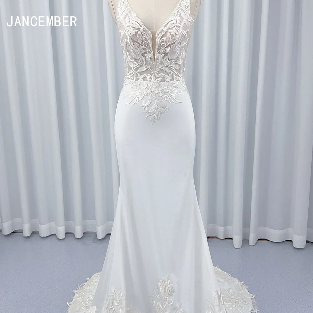 

Gorgeous Wedding Dresses Elegant Backless Zipper Bridal Gowns Sleeveless Robe A-Line Modern Vestidos De Novia 2026 Customized