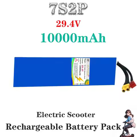 100% Brand New Made Scooter Battery 7S2P 25.2V 10000mAh Lithium Ion Rechargeable Battery 18650 Battery Pack Lithium