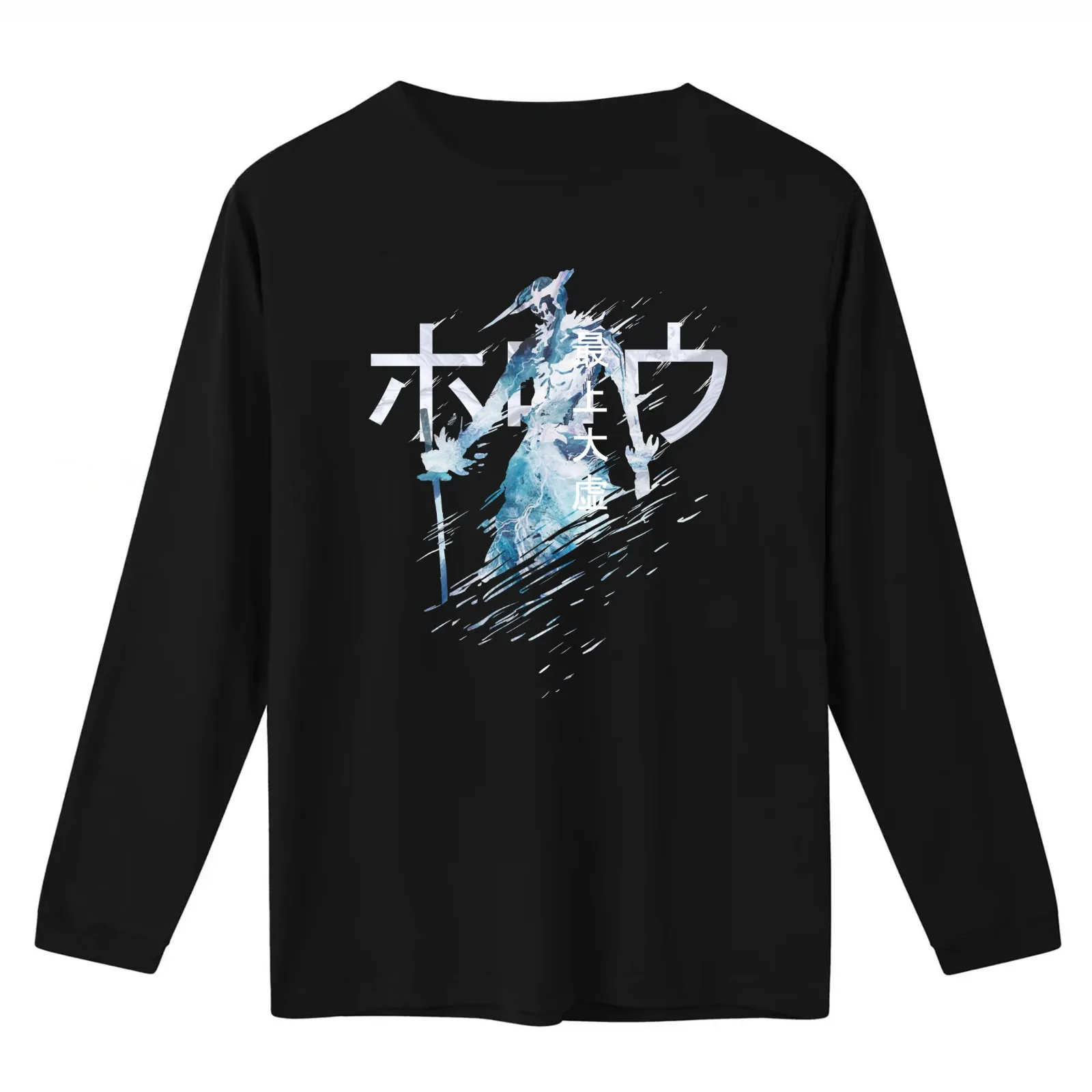 Hollow Moon Fang T-Shirt Summer Casual Cotton Tee Oversized Streetwear Tops Vintage Graphic Print Loose Fit Short Sleeve
