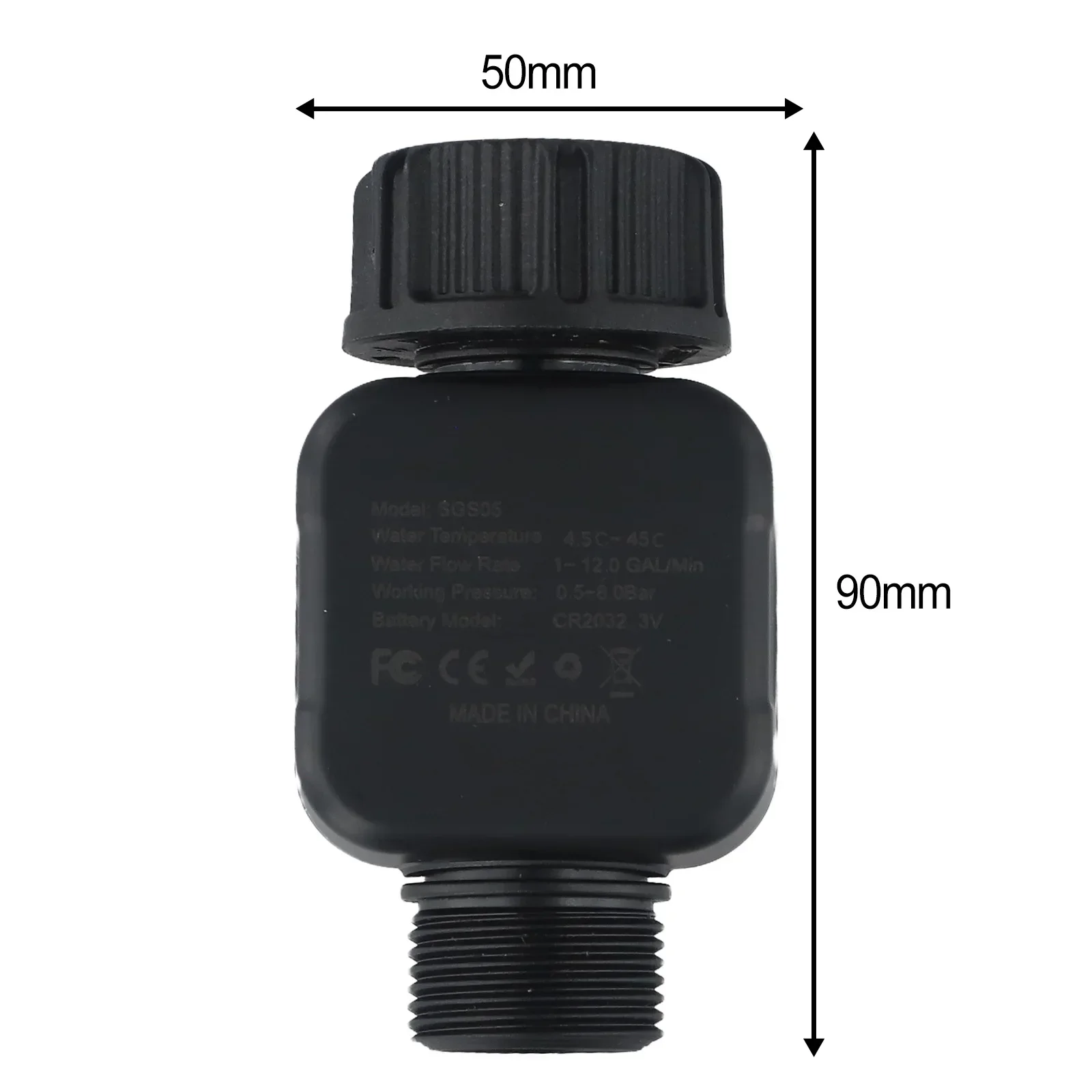 Imagem -03 - Durabilidade de Longo Prazo na Mangueira Aplicações Amplas Medidor de Fluxo de Pressão de Trabalho Quatro Medidores de Água Alta Precisão