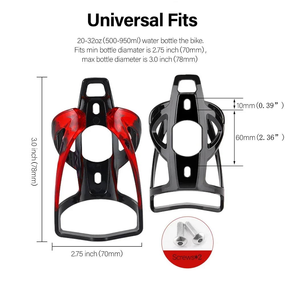 Fahrrad Wasser Flasche Käfig Bunte Gradienten Radfahren Flasche Halter Ultraleicht MTB Rennrad Wasser Flasche Halterung – Detail 3