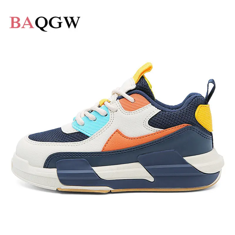 

Sneakers Boys' Sports Shoes Casual Breathable Mesh Shoes Middle School Children's Students' Small White Kids Shoes for Girls