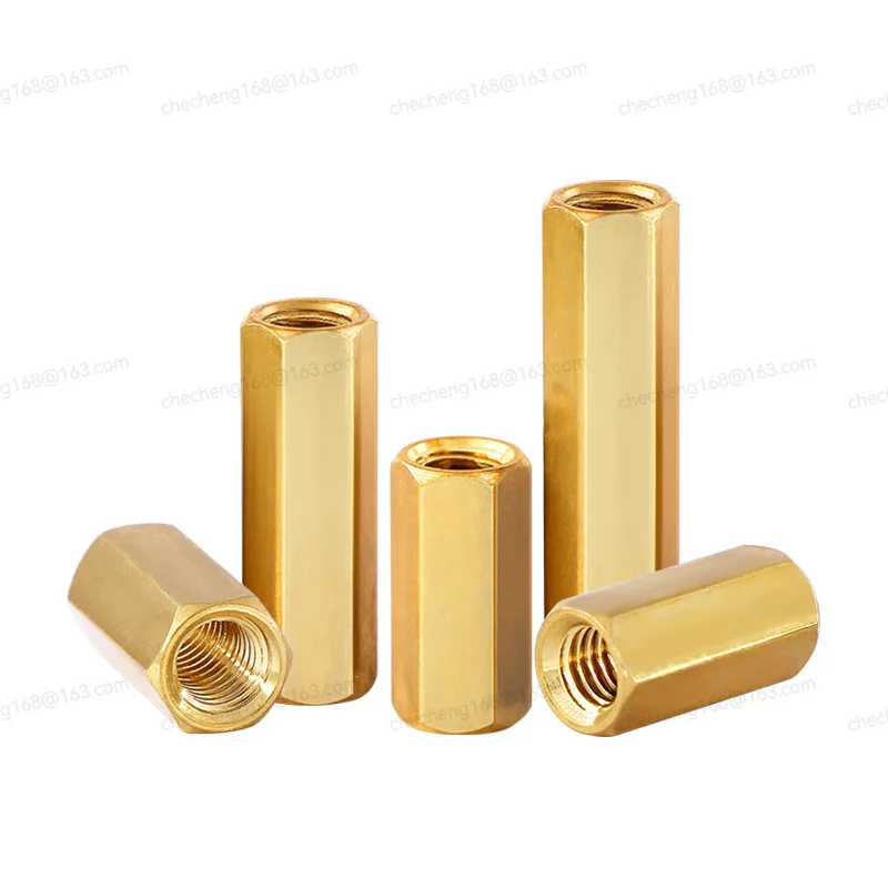 5/10/20/50pcs/lot Hex Female to Female M2 M2.5 M3 M4 M5 brass standoff spacer Hexagonal Stud Spacer Hollow Pillars Screw