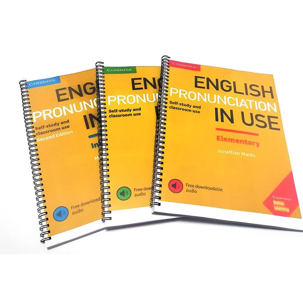 English Pronunciation in Use Cambridge English Books In Printed Version Self-Study And Classroom Tool Books Exercise Book