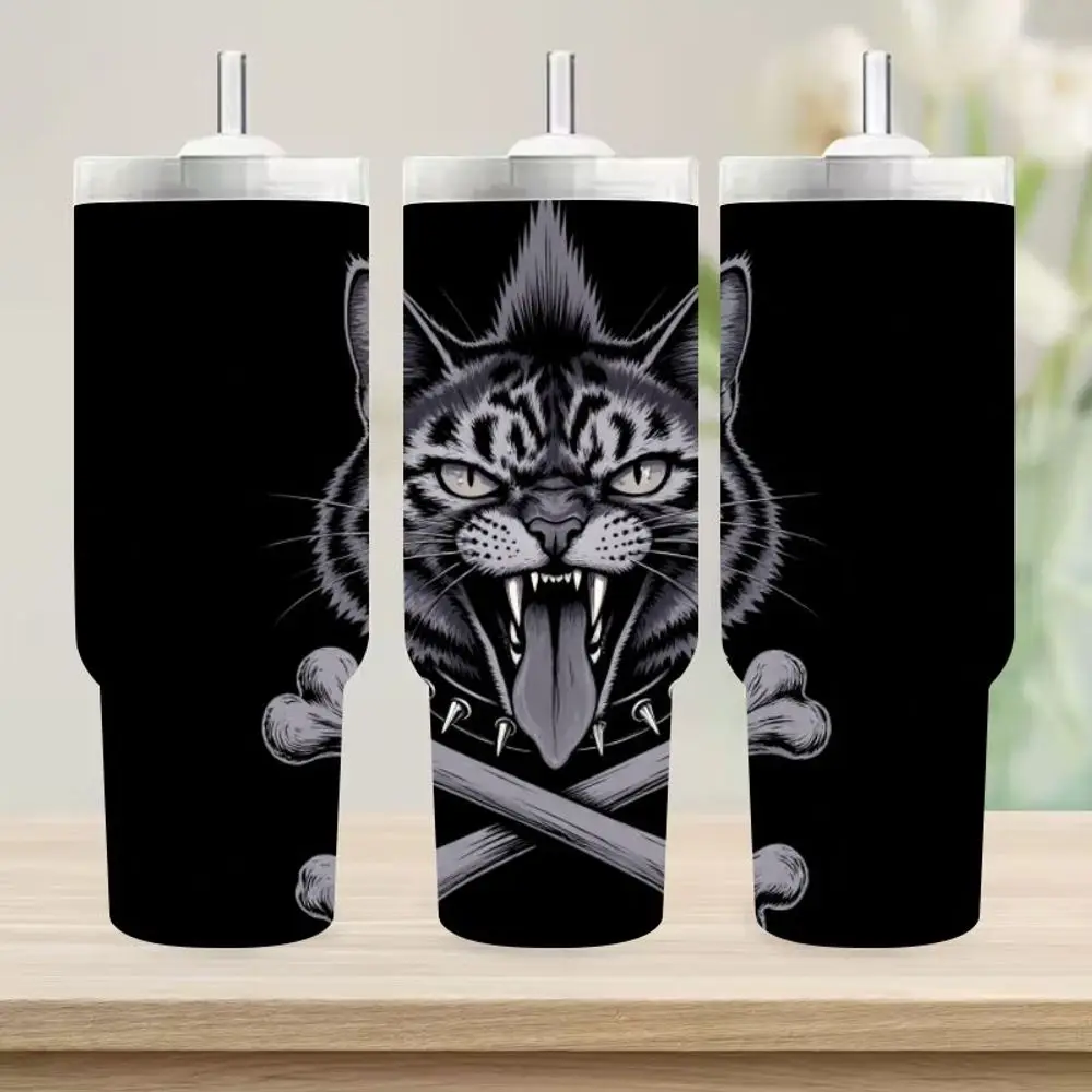 1PC 40Oz Punk Angry…