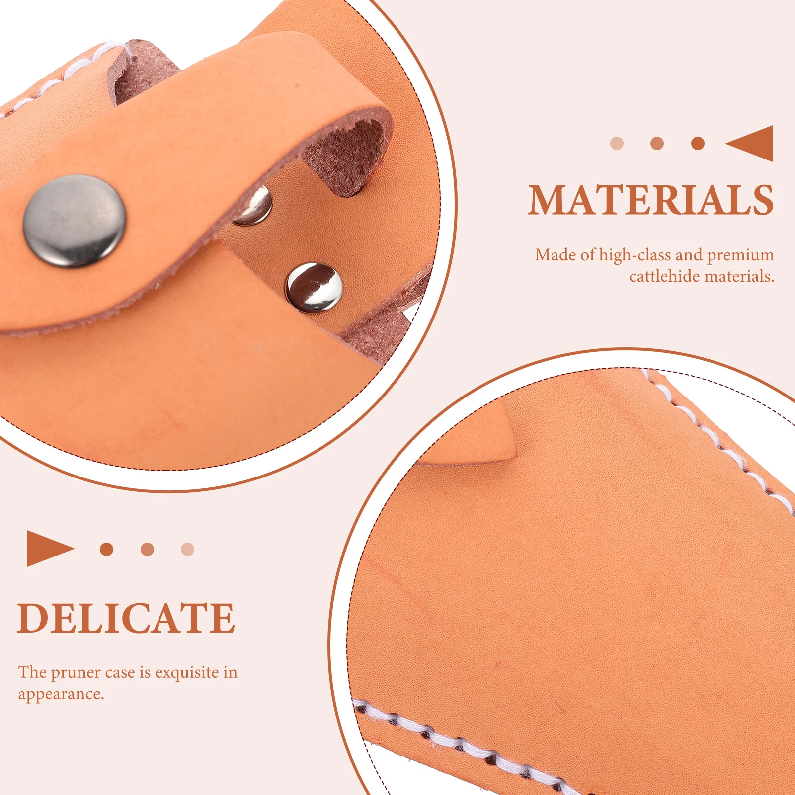 

2Pcs Pliers Holder Durable Synthetic Pruner Protective Cover Scissor Storage Pouch Belt Attachment Gardening Tool