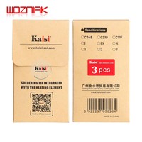 Kaisi C115 C210 C245 Soldering Iron Tips Lead Free Compatible Sugon Aifen Aixun Maant GVM Oss Sunshine Soldering Station Handle