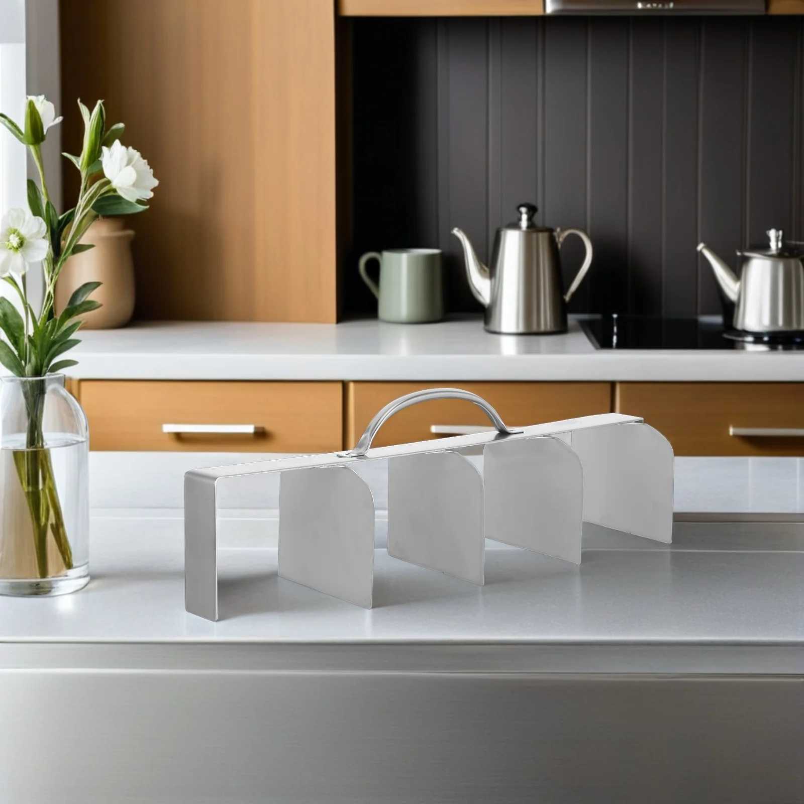 

Резак Tiramisu из нержавеющей стали, инструмент для нарезки десерта, подходит для сковороды 40x10x6 см, разделитель тортов с ровными портами для выпечки мероприятий