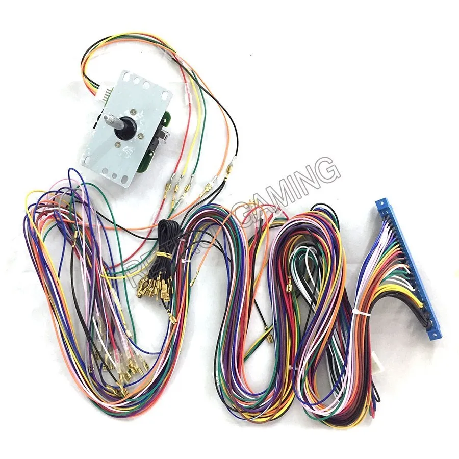 2 Pcs/lot 30CM 5pin Cable Conversion 4.8mm Terminal To 5pin for Sanwa Joystick Arcade Game Jamma Wiring Harness