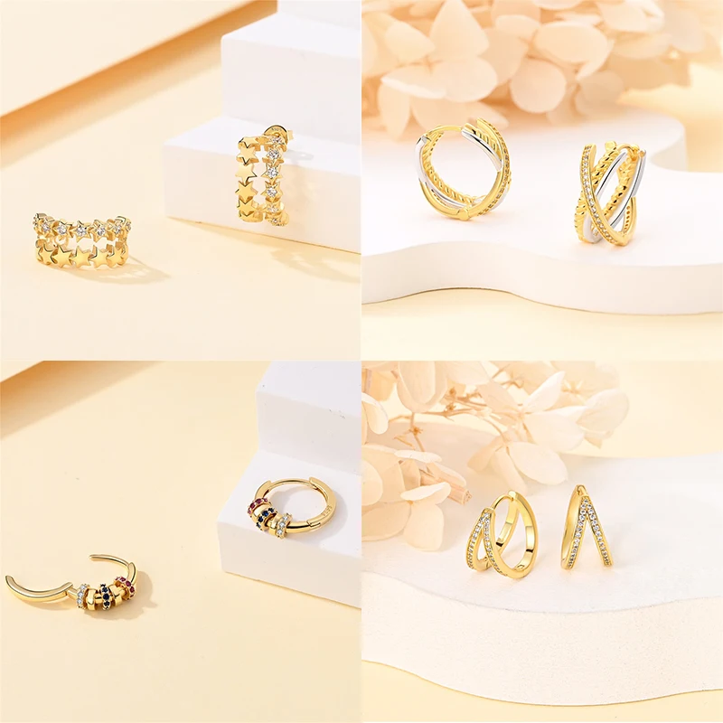 Thumbnail 3 - #45 Latest Stud Earrings Offers