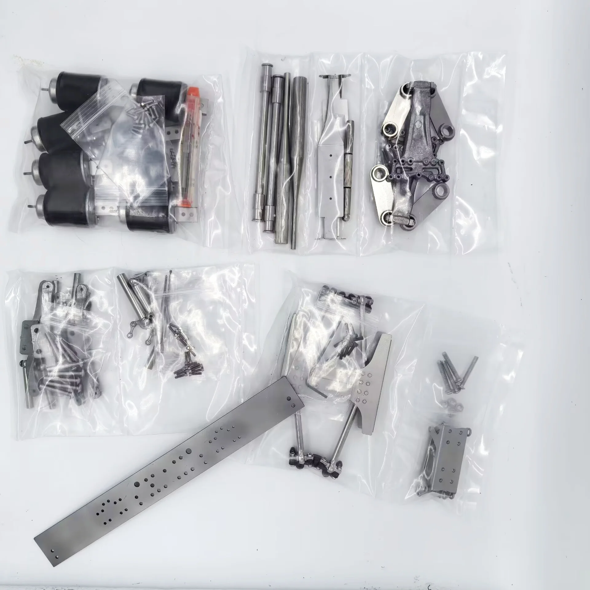 

RC Scaleclub 1/14 Car Single Frame 8-Airbag Series Suspension System for Scania Man Volvo Car DIY Parts