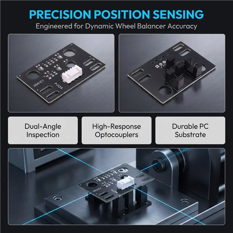 Balance Machine Accessories Photoelectric Sensor Position Sensing Board Position Sensing Board 32 Gear Disc Sensor-AT20
