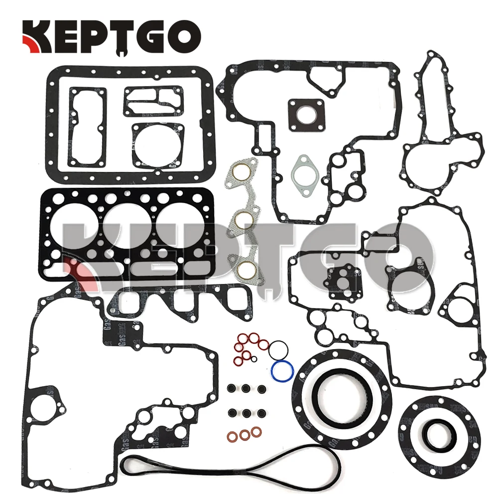 D1402 Full Gasket Set For Kubota Engine with Head Gasket 07916-24365 07916-29635 D1402