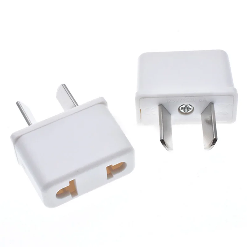 1pcs Universal EU/US to AU NZ Power Plug Travel Adapter Converter 2 Flat Pin for Australia New Zealand