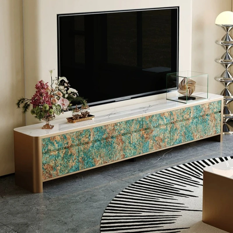 Projector Mounted Tv Tables Luxury Farmhouse Under Bookshelves Tv Cabinets Vintage Gold Salas Oferta Muebles Furniture Home