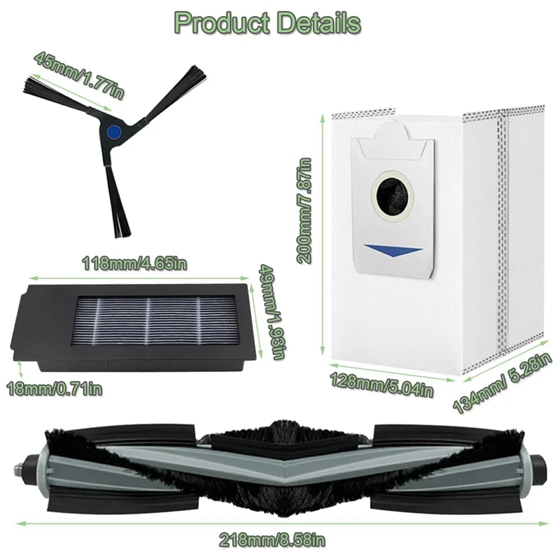 Piezas de repuesto para Robot aspirador Ecovacs Deebot X2 / X2 Omni / X2 Pro / DEX86, accesorios de plástico