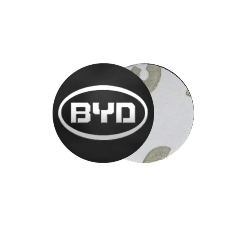 14MM Remote Car Key Stickers Emblem Auto Accessories Emblem For BYD Qing Song Tang Yuan F3 S6 F0 I3 S7 G3 E5 E2 E1 E3 E9 D1 S8