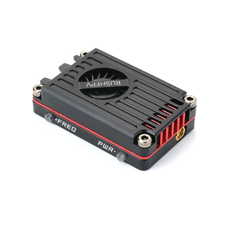 Kipas pendingin pemancar Video, TANK MAX SOLO 5.8GHz 2.5W 1.6W VTX dengan cangkang CNC untuk RC FPV jarak jauh sayap tetap