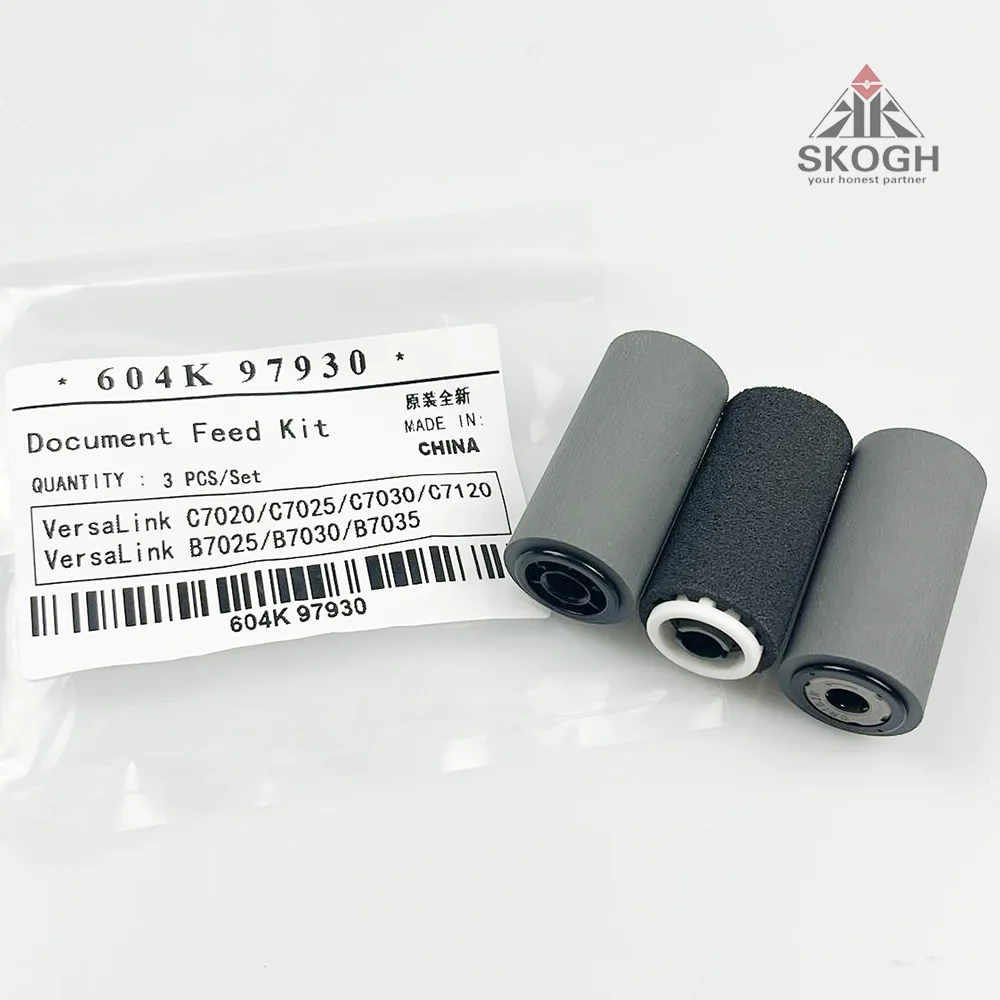 Genuine New 604K97930 DADF Feeder Kit For Xerox B7025 B7030 B7035 C7020 C7025 C7030 C7120 C7125 C7130 Nudger Retard Feed Roller