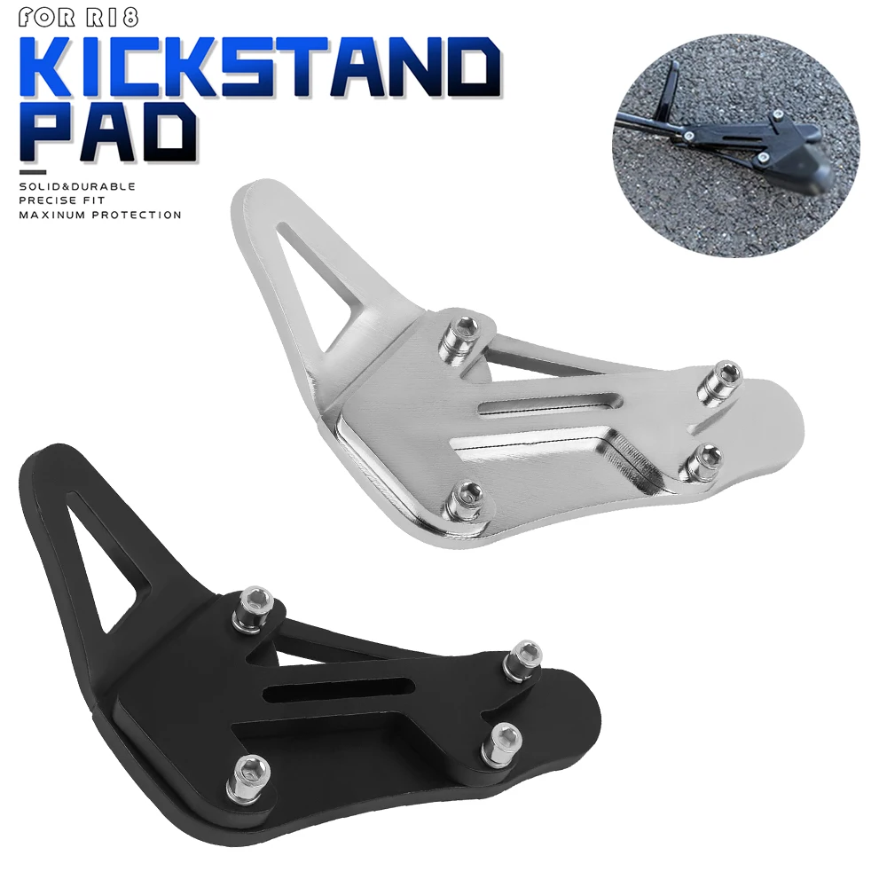 

For BMW R-18 R18 R 18 Classic CLASSIC 2020-2023 2022 CNC Kickstand Extension Plate Foot Side Stand Enlarger Pad Support Plate