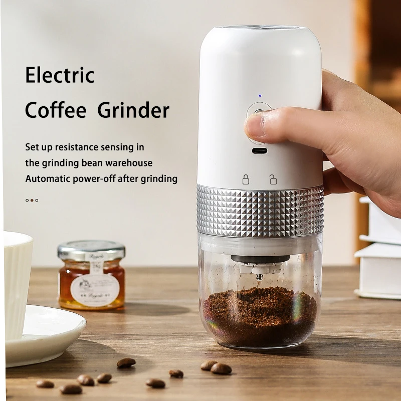 

Portable Electric Coffee Grinder USB Charging Ceramic Grinding Core Home Mini Coffee Beans grinder machine coffee grinder