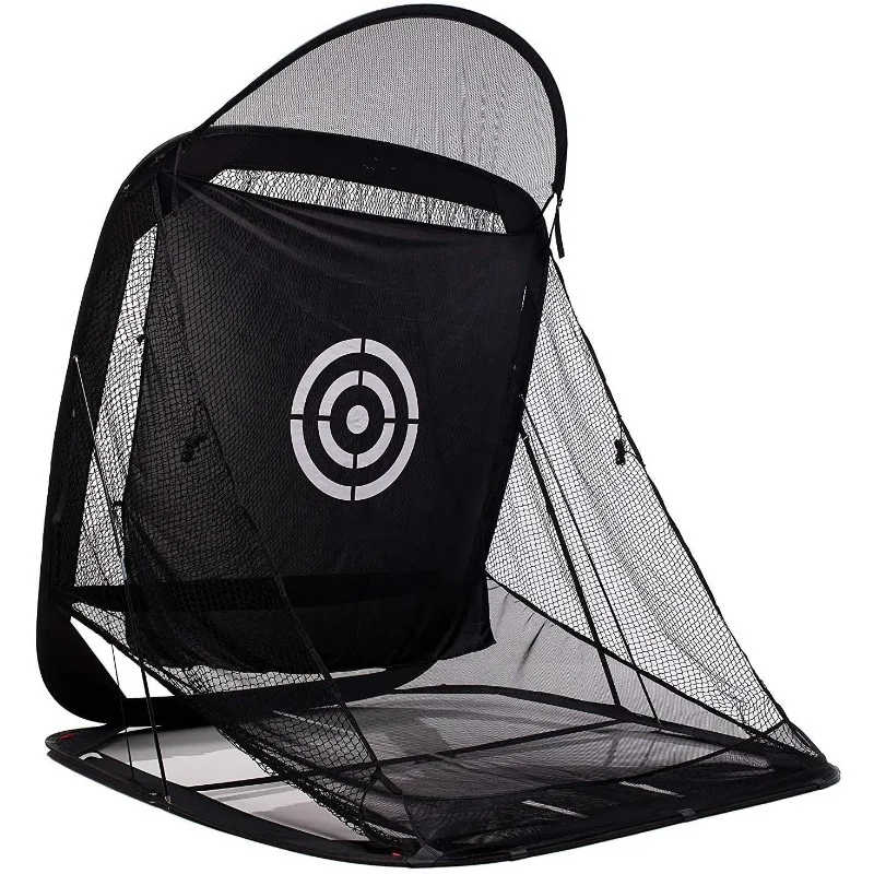 Durable Golf Practice Net 3m*2m Steel/Glass Fiber/Polyester Material Indoor/Outdoor Swing Training Hitting Chipping Cage