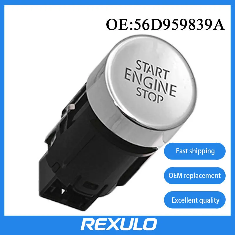 56D959839A for 2011-14 Volkswagen Passat car one-button start control button switch