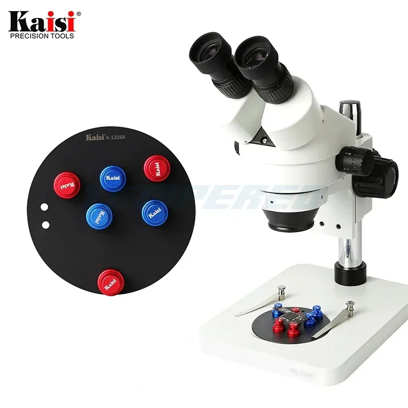 Kaisi K-1208 العالمي لوحة دارات مطبوعة حامل تركيبات لحام منصة PCB المغناطيسي تركيبات الهاتف اللوحة الرئيسية إصلاح الأدوات اليدوية