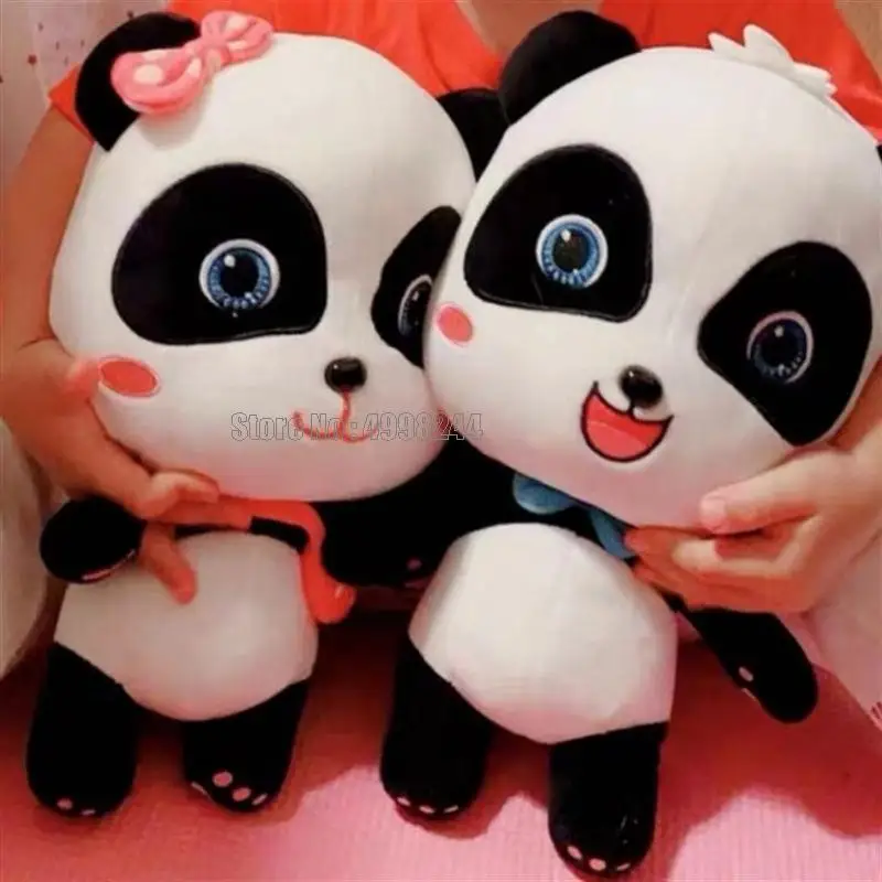 22/30/50cm Cute Plush Panda Kiki Plush Soft Comfortable Plushie Cute Birthday Gift Kids Toy