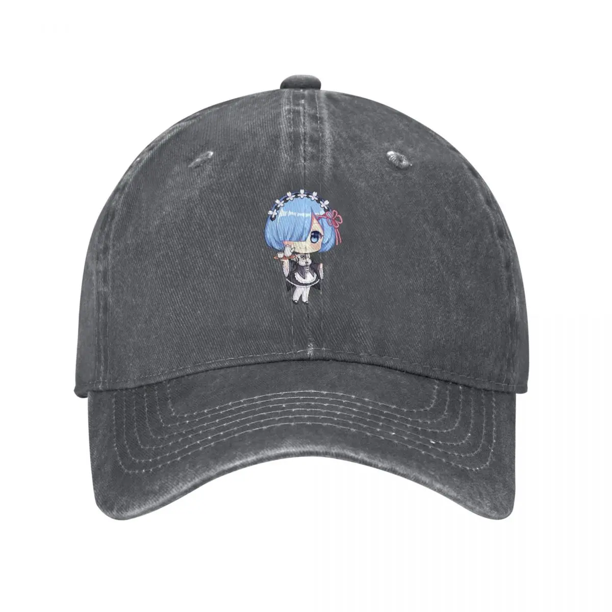 Re:Zero Rem Chibi Baseball Cap Military Tactical Cap Trucker Hat western Hat Golf Women Men's