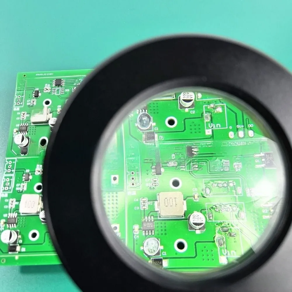 5X التكبير LED مصباح عدسة مكبرة مستويات قابلة للتعديل مرنة العدسة المكبر مصباح الطاولة حماية العين 3-color الضوء #3