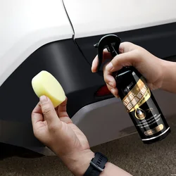 Restaurador de molduras de plástico para coche, revestimiento de vinilo de goma de plástico brillante, renovador de detalles de coche, color negro