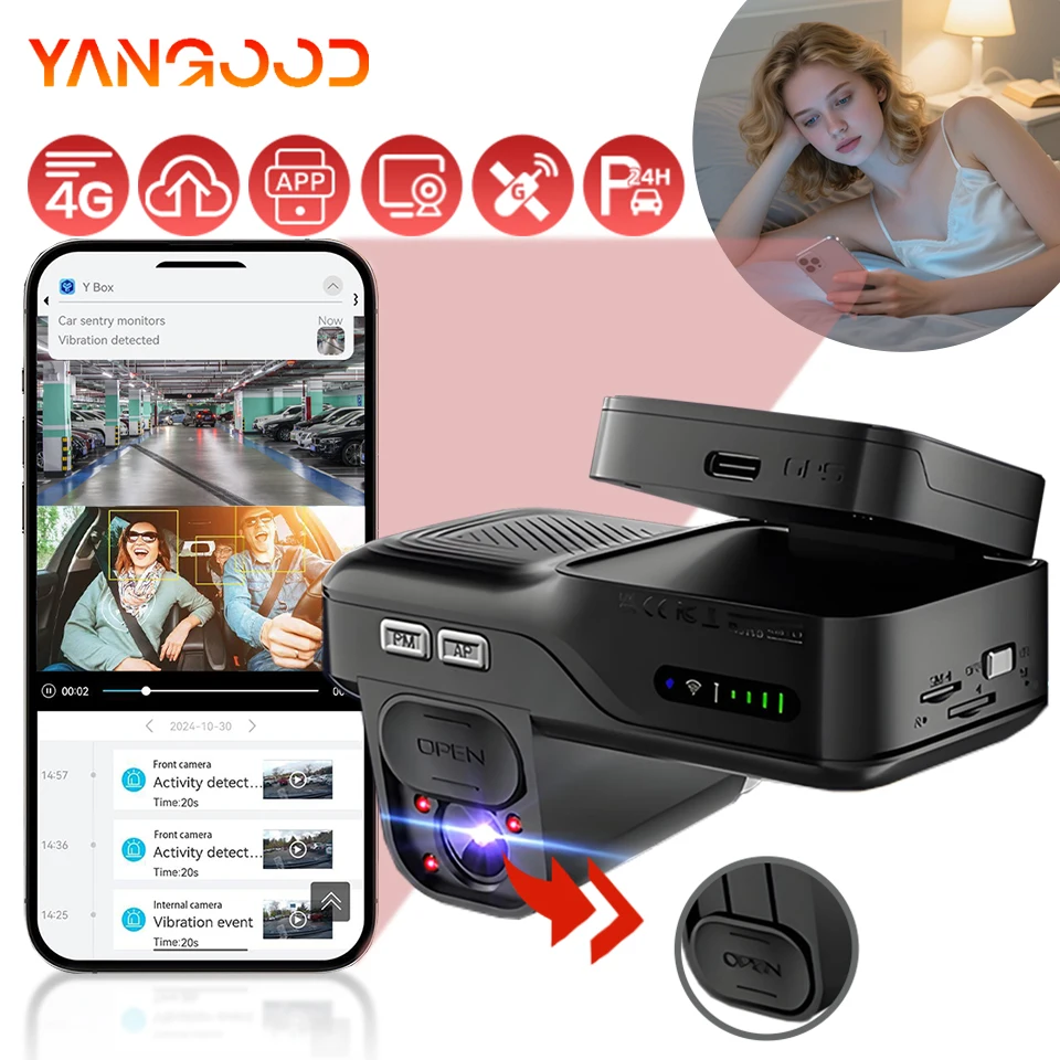 Yangood 4G Dashcam … - image
