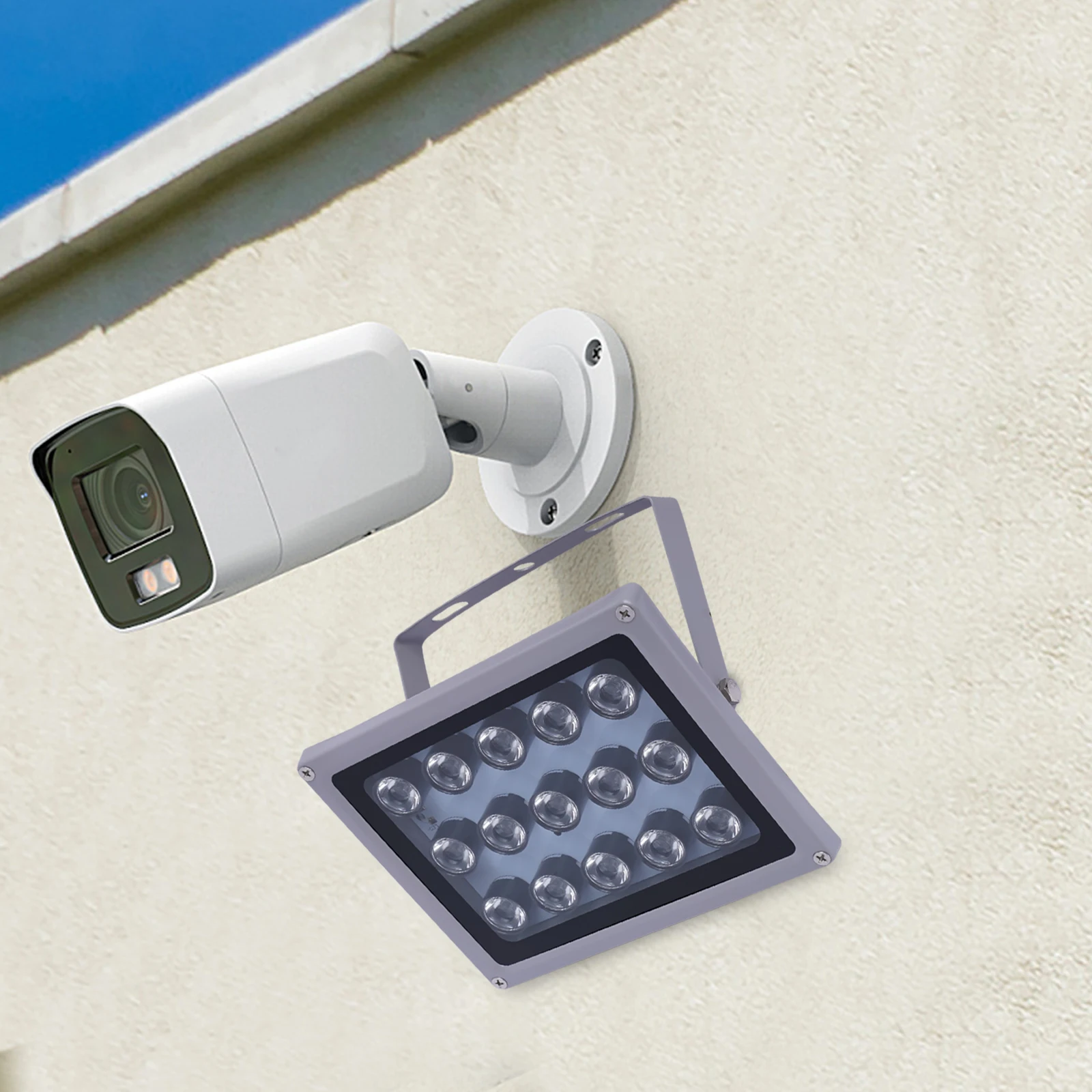 15LED 850nm IR Illuminator 100m Night Vision IR Infrared flood Light  for CCTV Security Camera Outdoor Indoor Surveillance Light