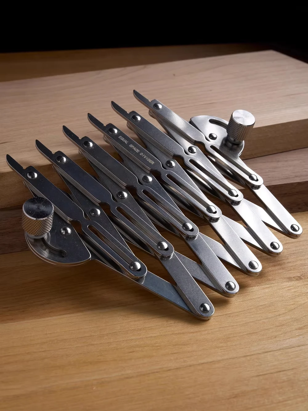 Règle de Disposition à Haute Précision – Jauge Queue d'Aronde en Acier Inoxydable pour Bois