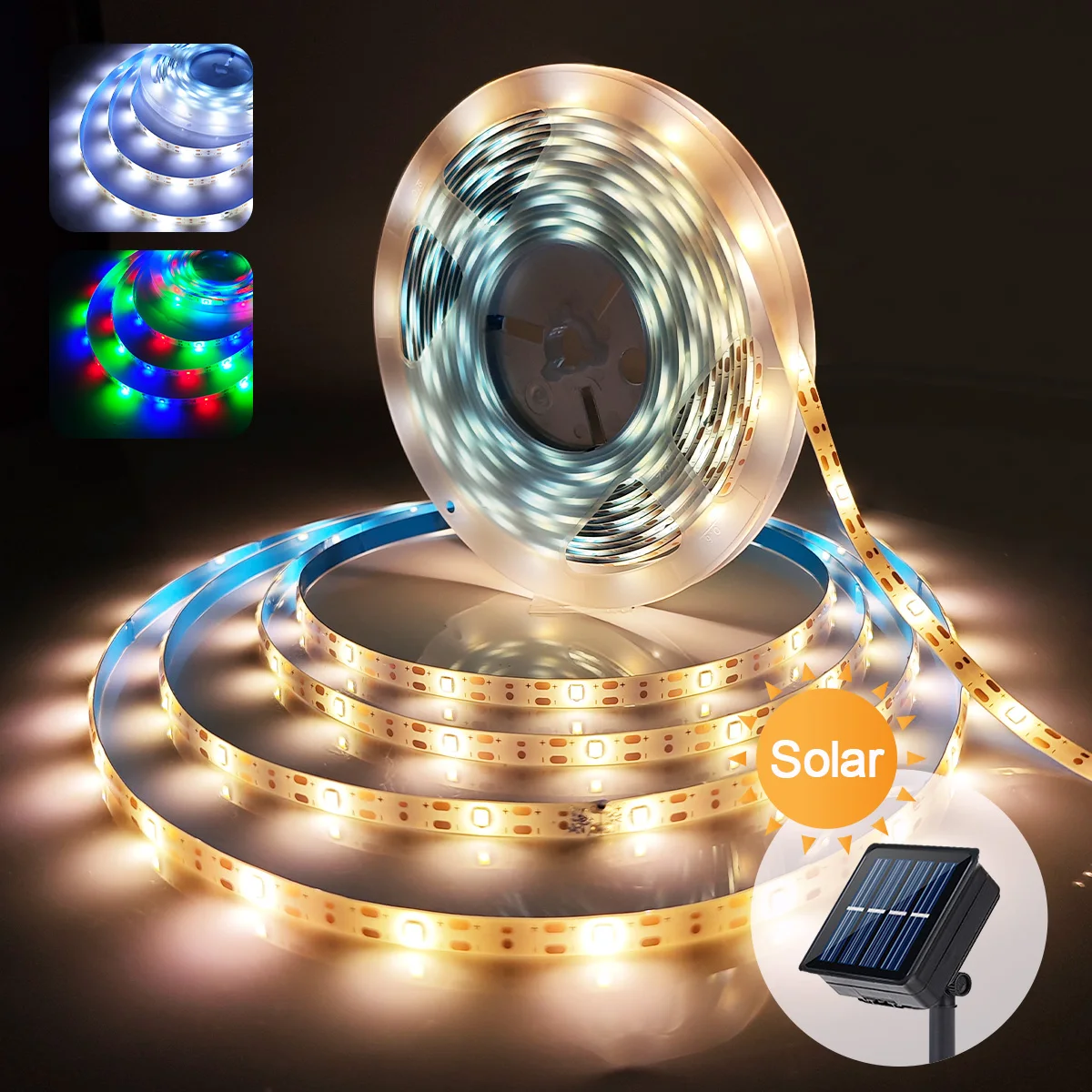 

Solar Light Strip Outdoor String Lights Christmas Garden Decoration Solar Led Strip Street Garland Waterproof Solar Lamp