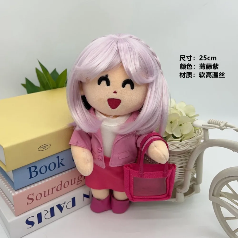 Big Head Doll DIY Modeling Accessories Wig Cover Birthday Children Doll Dress Up Short Hair BJD Doll Decoration Soft Silk Wig