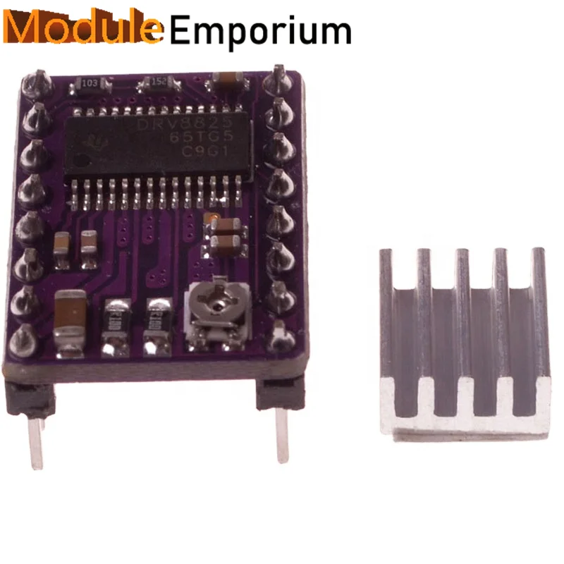 3D Printer Accessories DRV8825 Stepper Motor Driver Module Purple