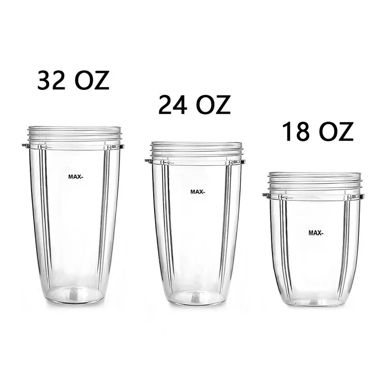 18/24/32oz Replacement Blender Cup Jar For 600W Pro 900