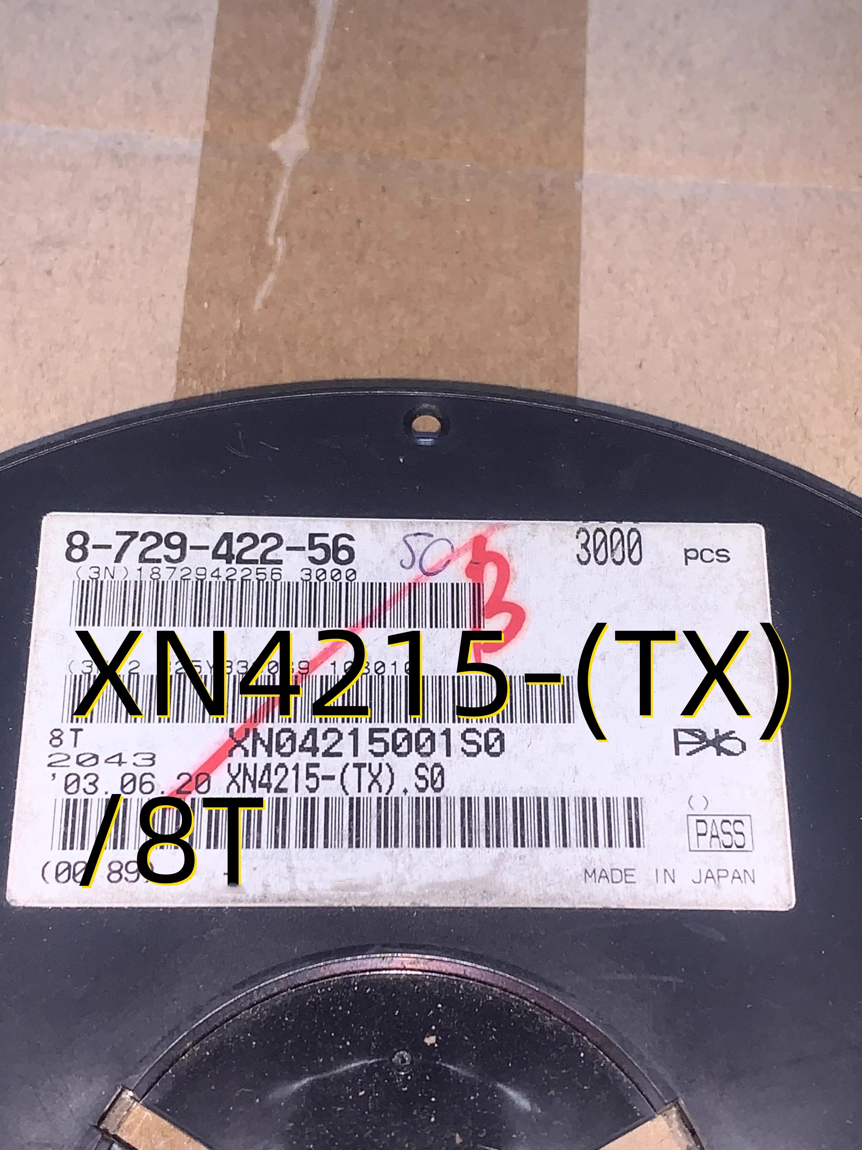 

10pcs XN4215-(TX) /8T 03+ SOT163