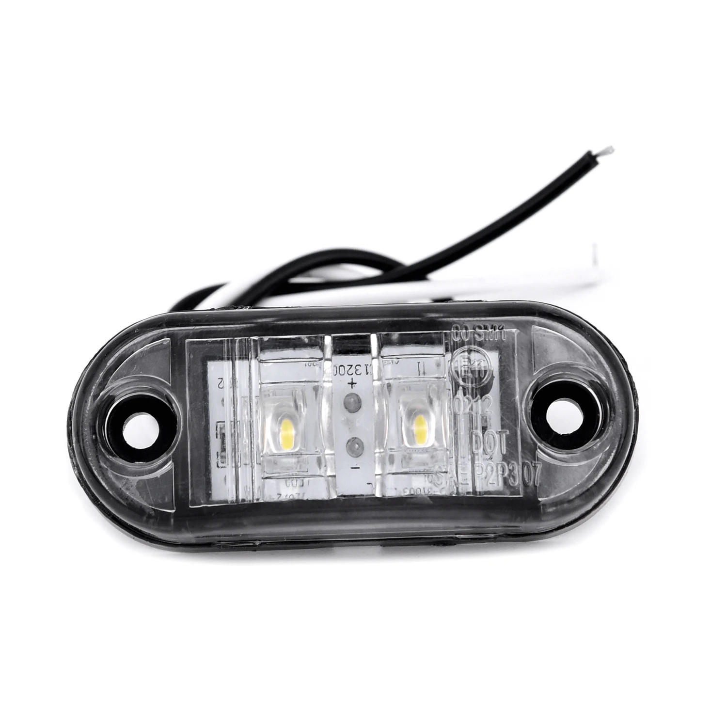 Nice 2018 Side Marker Lights Signal Lights High Quality 66*28*18 Mm Lamp Plastic Set LED Tail 0.5W Trailer 12V