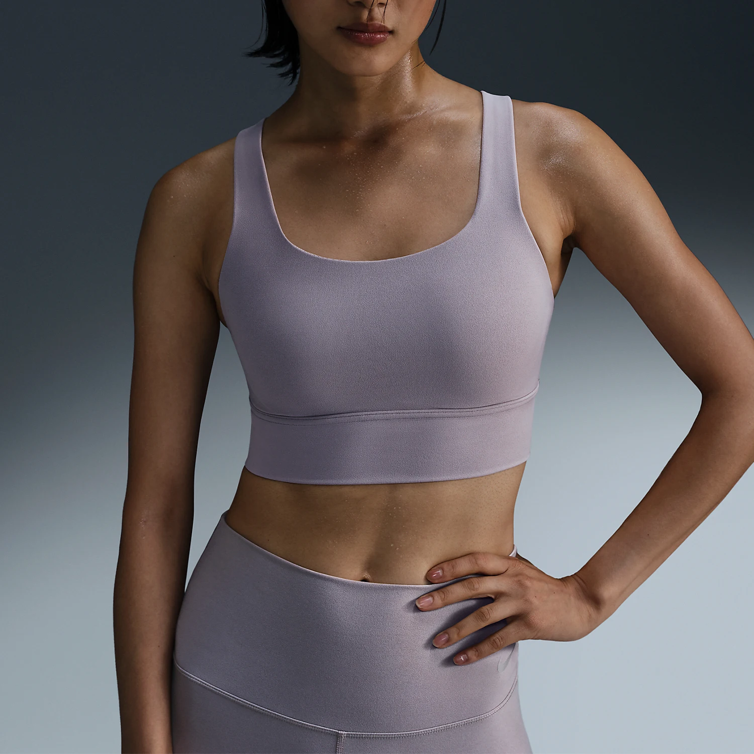 Nike Genuine Zenvy Longline Women's Yoga Breathable Underwear DO6620-226