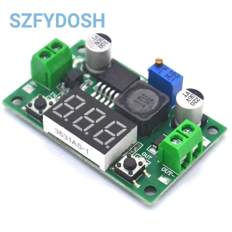 LM2596 BUCK 3A DC-DC Voltage Adjustable Step Down Module 4.0~40V to 1.25-37V Adjustable Regulator With LED Voltmeter LM2596S