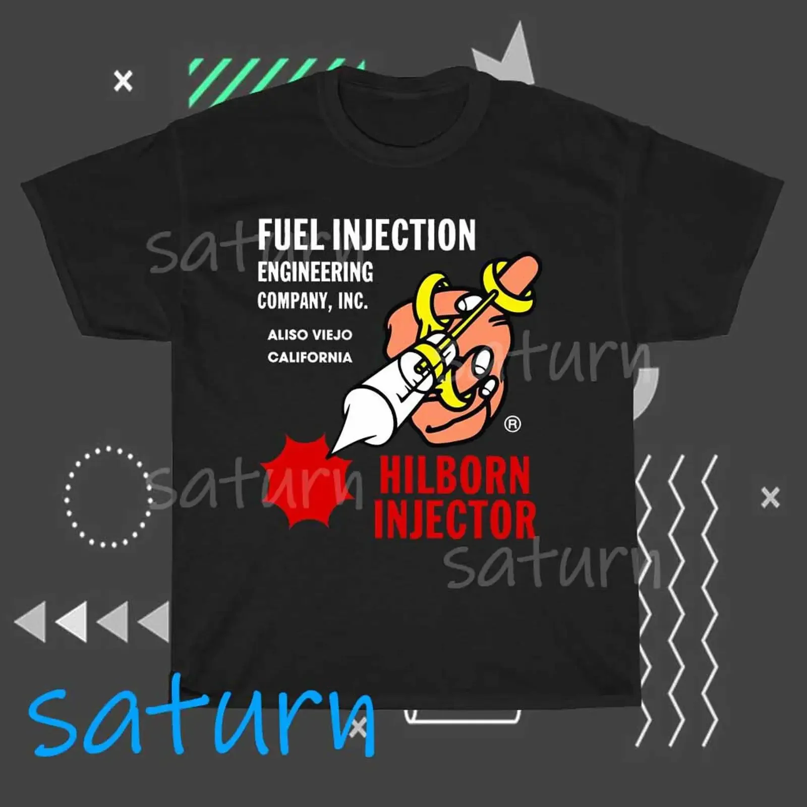 New HILBORN FUEL INJECTION Active Logo American T Shirt Funny Size S to 5XL vintage Washed Unisex Breathable Casual Stylish