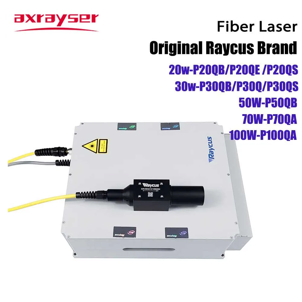 Raycus Original 20W 30W 50W 100W Q-switched Pulse Fiber Laser Source for Fiber Laser Marking Machine RFL-P20QS RFL-P30QB