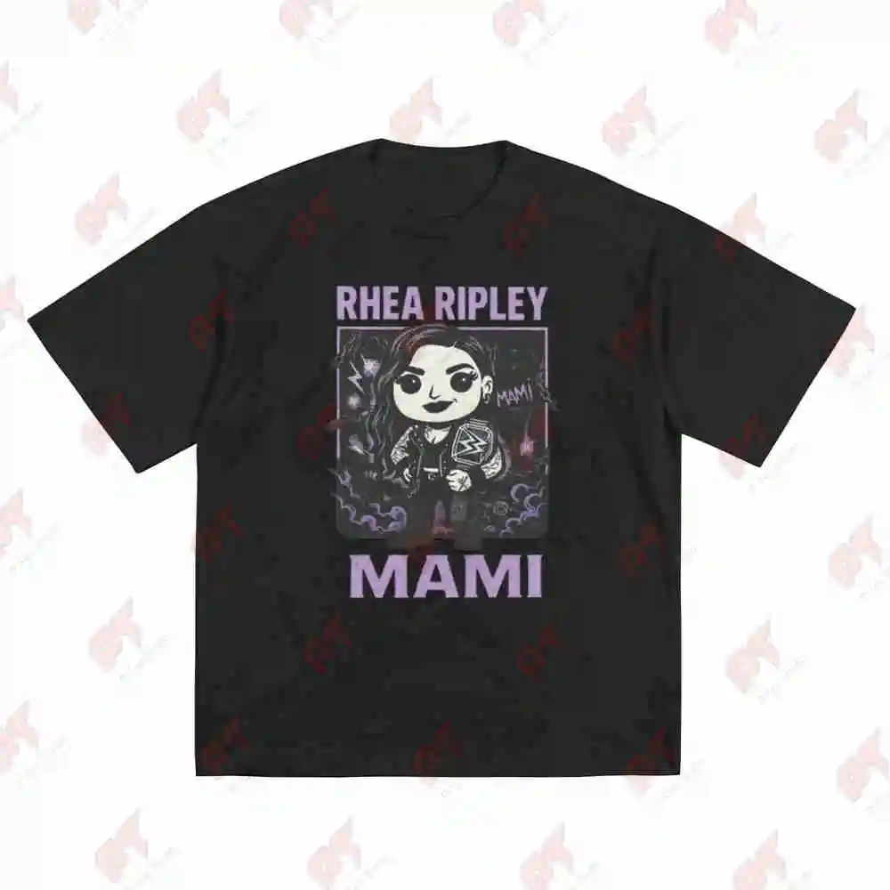Rhea Ripley Mami Wrestling Eradicator Nightmare American Pop Culture Short Sleeve Tee 100% Cotton T-Shirt